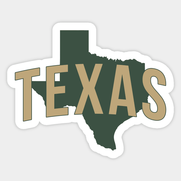 texas Sticker by Novel_Designs